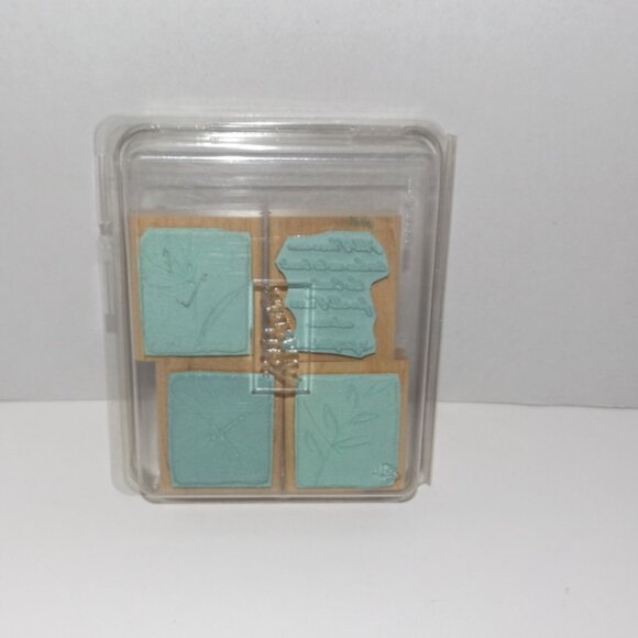4 Complete Nature Theme Retired Sets Stampin Up Wood Block Mounted Rubber Stamps - Picture 10 of 10